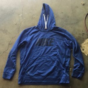 Nike blue hoodie